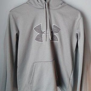 Gray Under Armour Hoodie